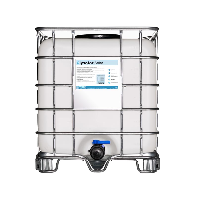 Glysofor Solar Konzentrat 1000 Ltr. IBC Glykol.eu